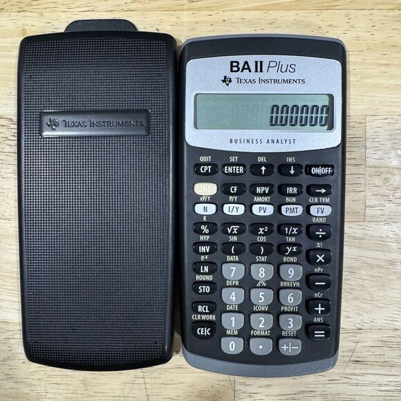 Texas Instruments BA II Plus Professional Financial Business Analyst Calculator - Picture 2 of 10